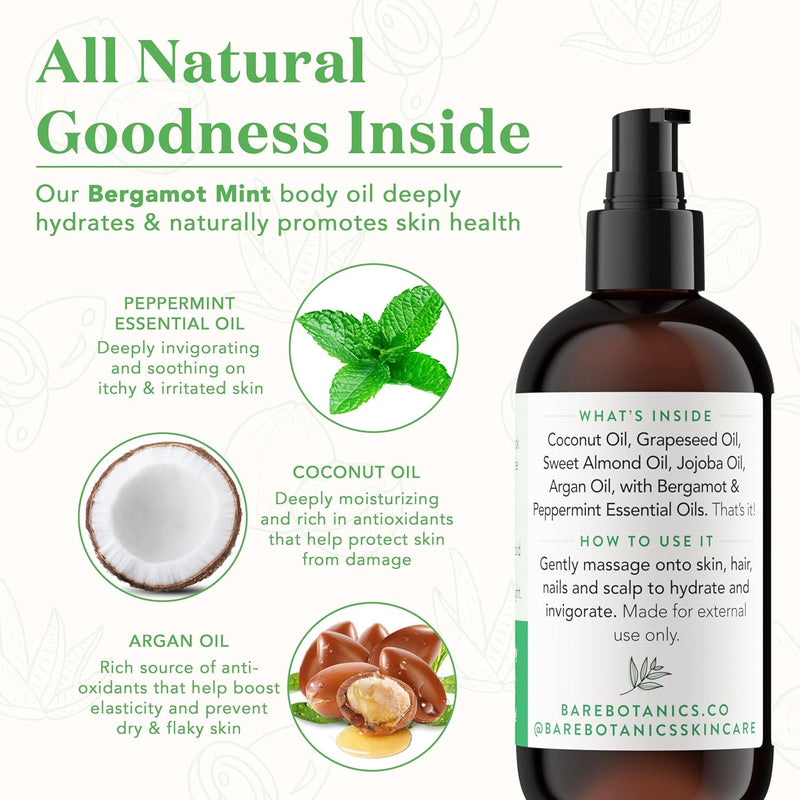 Mint Body Oil