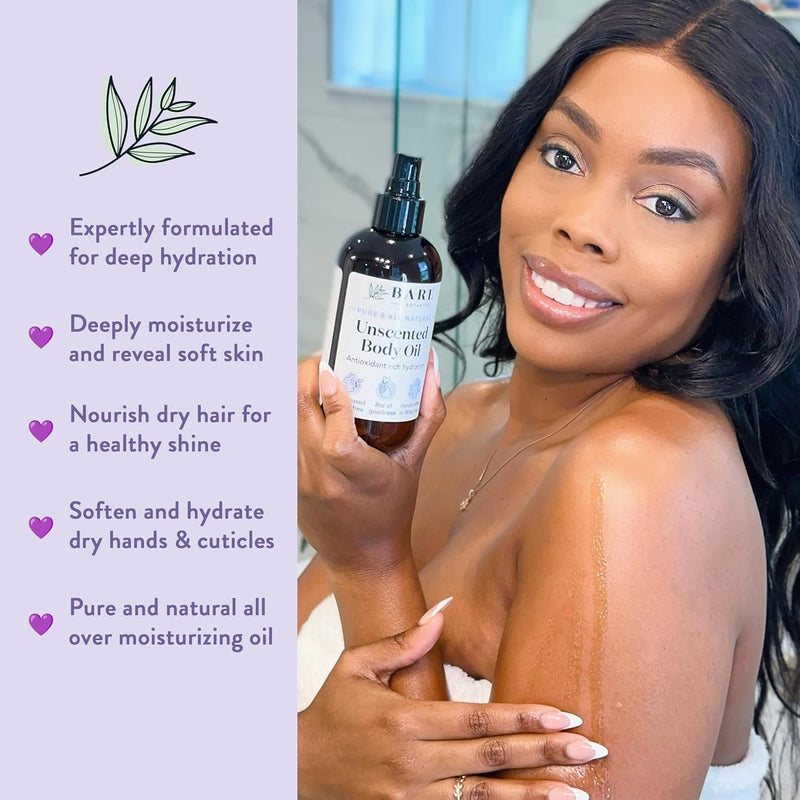 Unscented Body Oil