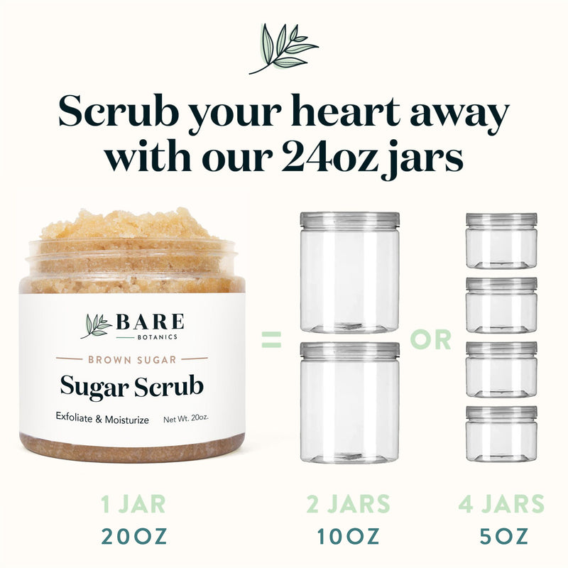 Brown Sugar Coconut Vanilla Small Batch Body Scrub