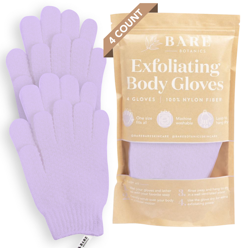 Exfoliating Gloves Bare Botanics Skincare