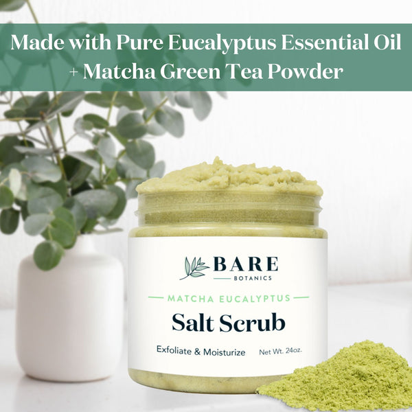Matcha Green Tea Eucalyptus Small Batch Body Scrub