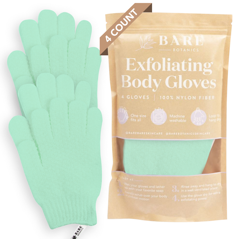 Exfoliating Gloves Bare Botanics Skincare