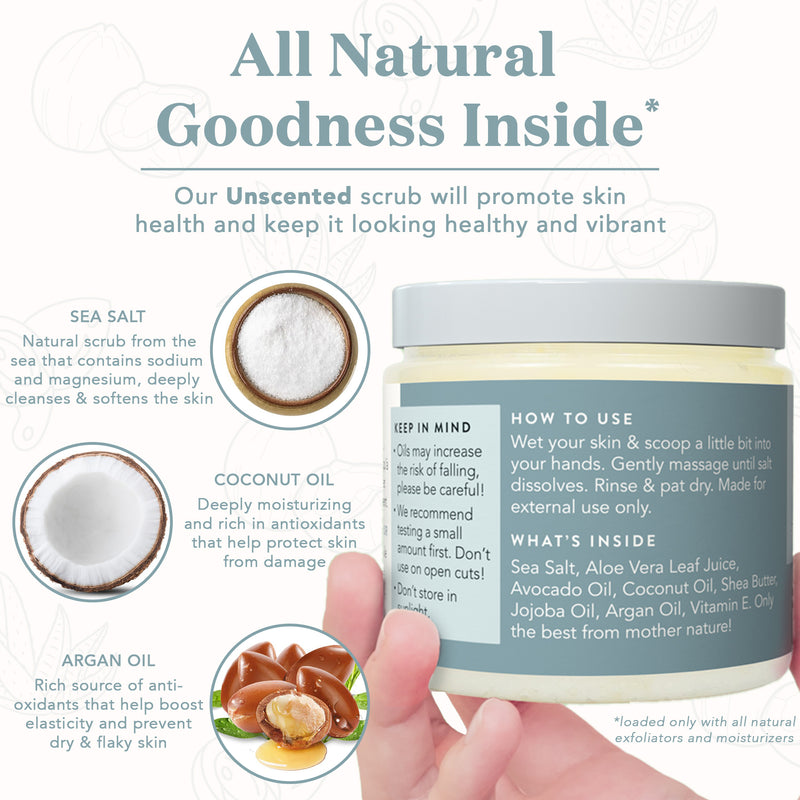 Unscented Small Batch Body Scrub